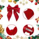 Christmas Cape with Thigh Highs Socks Gloves 5PCS Velvet Mrs Claus Costume for Women,Santa Outfit Women for Christmas Party