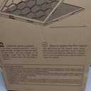 16x25x1 MERV 8 Air Filter,AC Furnace Air Filter,Reusable ABS Plastic Frame, 7 Pack Replaceable Filter Media (Actual Size: 15 3/4" x 24 3/4" x 3/4")