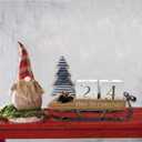 Christmas Tree Decorations for Home Santa Sleigh Countdown Calendar