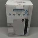 Dehumidifier, Dehumidifiers for Home (1000 sq.ft), 98 OZ Dehumidifier for Basement Bathroom Bedroom, Auto Shut Off Dehumidifiers, Timer Setting, Digital Display, Drain Hose, 7 Colors Light, Black