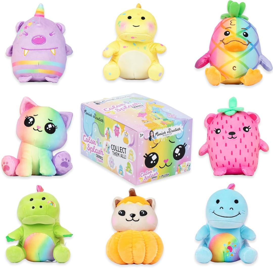 Moriah Elizabeth 6 Mini Mystery Plush  Series 3; YouTube Craft Channel, Blind Box, 1 of 8 Possible, Official Merch