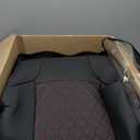 Huidasource Seat Covers for Toyota 4Runner 2011-2024, Waterproof 4runner Leather Seat Covers Full Set Seat Cushion Covers Protector for Toyota 4Runner (2-Row,5 Seats Model ONLY, Full Set/Black&Red)