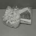 24 Pcs Large Cone Christmas Trees with Snowflakes Set, 14'' 11'' 8'' Christmas Tree Tabletop Decor & Wooden 3D Snowflake Table Centerpiece for Gifts Winter Home Decorations(Black, White)