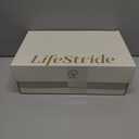 LifeStride womens YasmineWedge Sandal (7 Wide, Tender Taupe)