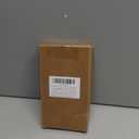 QCAA Solid Brass Door Knocker, 7", Satin Nickel, Made in Taiwan, 1 Pack