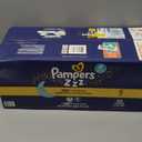 Pampers ZZZ Overnight Diapers, Size 5 (27+ lbs), 88 Count, Nighttime Protection Disposable Baby Diaper, Night Time Leak and Skin Protection