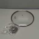 Antrader Tempered Glass Lid,8" Glass Covers for Pots,Pans and Skillets,1Set,Clear