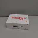 PANDANINJIA Girls Dress Shoes Toddler Kids Heels Sandals Ankle Strap Wedding Party Phoebe Flower Girl Shoes (4 Big Kid, Iv Black Suede)