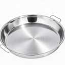 13.5" Stainless Steel Drip Pan & Roasting Tray - Replacement Parts for Big Green Egg Large, Weber Kettle Charcoal Grills & Kamado Joe Classic