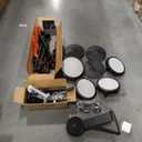 Alesis Nitro Max Kit Electric Drum Set with Quiet Mesh Pads, 10" Dual Zone Snare, Bluetooth, 440+ Authentic Sounds, Drumeo, USB MIDI, Kick Pedal