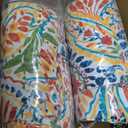 Set of 2 Outdoor High Back Chair Cushions 44"x22" with Elastic Sponge, Water Repellent Patio Dining Seat Cushion, All Weather Rocking Chair Cushion for Home Patio Furniture - Paisley Multi