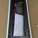 Spice Rack Shelf for Kitchen Stove, Over The Stove Shelf with 4 Level Adjustable Height, Over Stove Spice Rack with 4 Hooks, Black