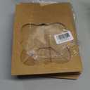 CHERRY 15-Pack 7"x7"x3"Brown Bakery Boxes with PVC Window for Pie and Cookies Boxes Medium Natural Kraft Paper Cardboard Box,Pack of 15