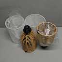 Rattan Natural Accent Table Lamp 2 Pieces