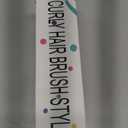 Curly Hair Brush Candybrush Curl Defining Brush for Detangling Shaping and Defining Curls for Women, Men, Wet & Dry Hair (Green Pink)