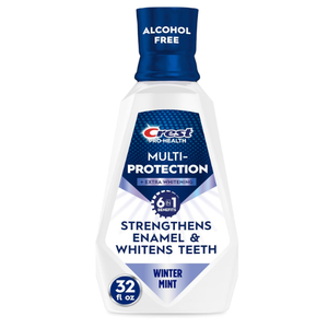 3pcs Crest ProHealth Advanced Mouthwash, Alcohol Free, Extra Whitening, Energizing Mint Flavor, 946 mL (32 fl oz)