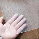 PVC Office Chair Mat Carpet Protector Mat Non-Slip Floor Mat for Office Chair for Writing Desk, Office&Kitchen Dining Room(45x53in)