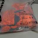 VitalCozy 6.5Ft Round Spandex Backdrop Cover - Sports Theme Arch Backdrop for Party & Photography - Birthday Decoration, No Stand or Balloons Included(Orange)