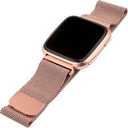 STAINLESS STEEL MESH BAND FOR USE WITH FITBIT VERSA ROSE GOLD