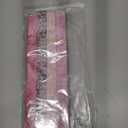 Kenning 400 Pack Breast Cancer Awareness Bracelets Pink Ribbon Paper Wristbands for Event Adhesive Paper Wristbands Courage Believe Faith Bracelets for Public Event Charity Recognition