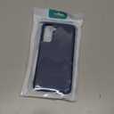 JXVM for Samsung Galaxy S21 FE Case: Dual Layer Protective Heavy Duty Cell Phone Cover Shockproof Rugged with Non Slip Textured Back - Military Protection Bumper Tough - 6.4inch (Blue Navy)