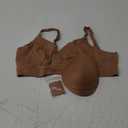 Vertvie Womens Seamless Bra No Underwire Comfort Push Up Bras Buttery Soft Wireless Bralette Full Coverage Sport Everyday Bra (Large, Coffee)