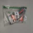 Stareign 2-Pack Rubber Strap Wrench,Oil Filter Wrench Diameter 4" and 6" Heavy Duty Adjustable Blet Wrench for Jar Opener,Water Filter,Plumbing,Sink,Faucet(Orange)