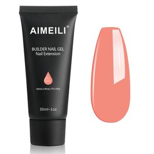3 x AIMEILI Poly Nail Extension Gel Builder - DIY Salon Nail Art Design at Home - Hema Free Gel - 062