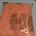 PAVILIA Coral Orange Knit Throw Blanket for Couch Bed, Soft Knitted Farmhouse Sofa Throw for Living Room, Lightweight Decorative Fall Throw Blanket for Chair, Outdoor Textured Boho Blanket, 50x60