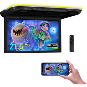 XTRONS 21.5 Inch Car Overhead Player, with HDMI, Built-in Speaker