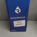 RAYMYLO One Gallon Water Bottle Insulated, Triple Walled Vacuum Stainless Steel (Cold for 48 Hrs), Leak Proof & Non-BPA, Large Water Flask Jug with Paracord Handle & Straw Spout Lids (128 Ounces, Magic Black)