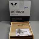 WildYard BIGBATBOX Wooden Outdoor Bat House Kit - Clean Your Backyard from Mosquitoes - Proven Design to Attract Bats