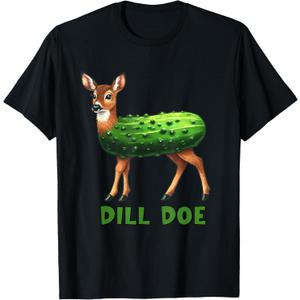Dill Doe Funny Adult Humor Inappropriate Pickle Women T-Shirt Medium