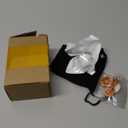 30mm Howlite Stone Carved Apple Statue Desk Decor Collectible Figurine