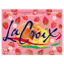La Croix Sparkling Water, Strawberry Peach, 12 Fl Oz (pack of 12) (EXP 06/30/26)
