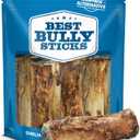 Best Bully Sticks Marrow Bones for Dogs - 8 Count (Pack of 1) - USA Packed, Healthy Snack, Grass-Fed Beef, Long-Lasting - Large Breeds