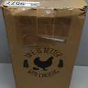 Chicken Feeder and Chicken Waterer Set (3 Gallon/26 Pounds) - Hanging Automatic Chicken Feeder No Waste - Chicken Coop Accessories - Poultry Waterer