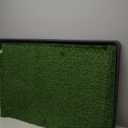 Grass Pad for Dogs Potty: 35.5 x 23.6 Indoor Dog Grass Pad with Tray 2 Pcs Replacement Artificial Grass Mats-5 Pics Disposable Puppy Pads for Puppy Training Apartment,Balcony & Apartment Use