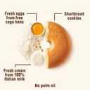 4 x Mulino Bianco Macine 12.35oz (350g)  Authentic Italian Breakfast Biscuits with Fresh Cream  Perfect for Coffee, Tea, or Milk  Made with Natural Ingredients and No Palm Oil