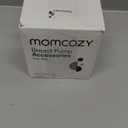 Momcozy Full Set Collector Cup Only Compatible with Momcozy M5 NOT for Others. Original M5 Breast Pump Replacement Accessories (160ml, with Double-Sealed Flange 24mm)