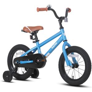 JOYSTAR Kids Bike for Ages 2-12 Years Old Boys Girls, 12-20 Inch BMX Style Kid's Bikes with Training Wheels, Children Bicycle for Kids and Toddler, Multiple Colors (Blue)