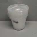 7 Inch Clear Nursery Pots for Plants with Sacuers 15 Pack, Plastic Flower Pots with Drainage Holes, Variety Pack Seedlings Garden Pot for Indoor Outdoor (7 inch)