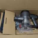 Cordless Vacuum Cleaner, 550W 45Kpa 60Mins Vacuum Cleaners for Home, Anti-tangle Stick Vacuum with Self-Standing, Wall Mount Charging, LDE Display, Wireless Vacuum for Carpet Pet Hair Hardfloor