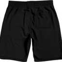 Adult Black Lounge Shorts-Large (L)