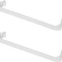 ECOTRIC 2 X 240534901 Refrigerator Door Shelf Rack Bar Rail Retainer Compatible with Kenmore Frigidaire Refrigerators Replacement for AP3214630 PS734935 Refrigerator Door Bin (2 PCS)