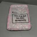 3 Pcs Christmas Pink Nutcracker Basket Diamond Plaid Christmas Tree Gift Basket Soldier Mouse Ballet Girl Clothes Storage Cube for Home Office Dorm Closet Shelf Organizer