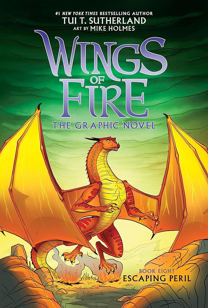 Escaping Peril: A Graphic Novel (Wings of Fire Graphic Novel #8) 