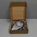 ZOOM Ebike Hydraulic Disc Brake Set: H876E 4-Pistons Power-Off Electric Bike Brake Kit with 2-PIN Sensor Included 160mm/180mm Rotors and Mounting Adapter