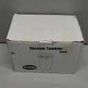 AIANJI 20oz Tumbler Bulk Stainless Steel Tumblers with Lid Vacuum Insulated Double Wall Travel Coffee Mug Powder Coated Tumbler Cup for Hot and Cold Drinks(Black, 6 pack)