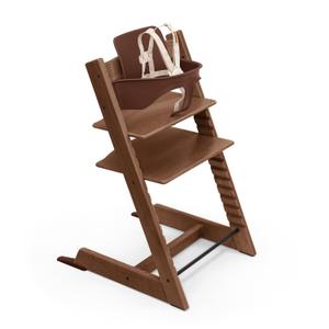 Stokke Tripp Trapp High Chair 2 + Baby Set + Harness, Oak Warm Brown